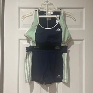Adidas short and tank set